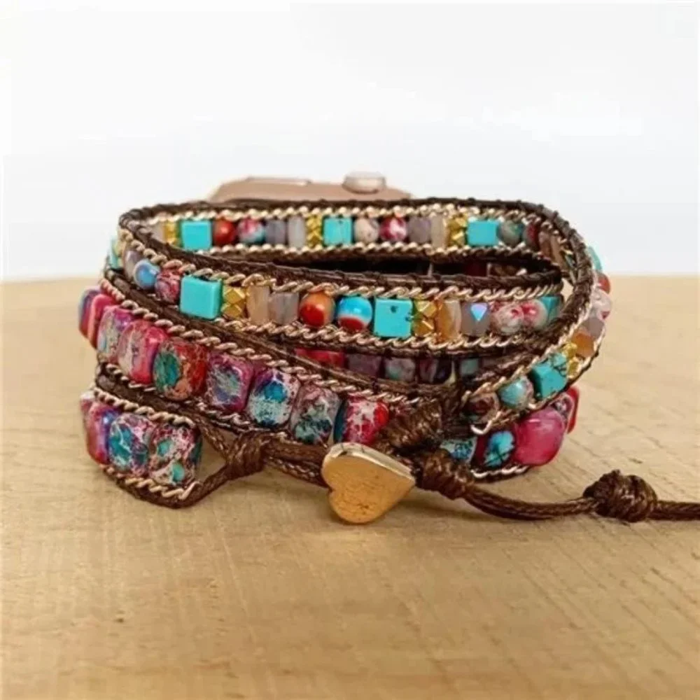 Apple Multicolor Beaded Band - Picture 3 of 4